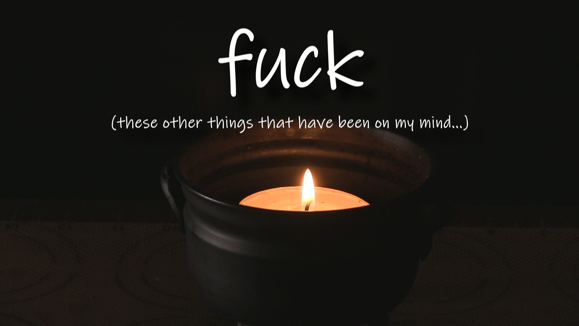fuck horizontal poster